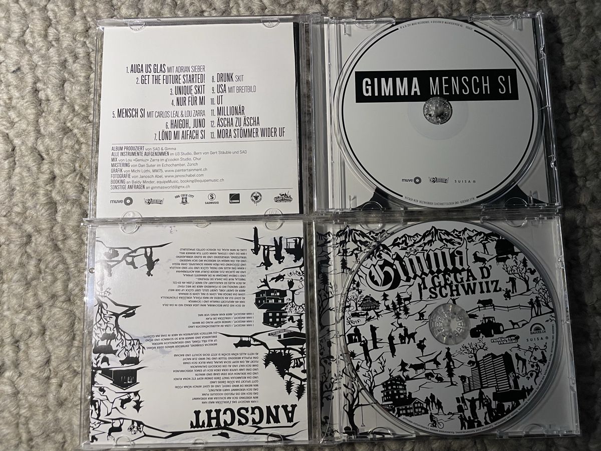 CDs: 2x Gimma – Neu (gemäss Beschreibung) aus Reinach AG von trigger7811 1