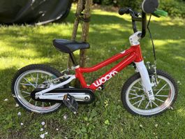 Woom 2 Bike 14" Red Great Condition for Summer Fun!