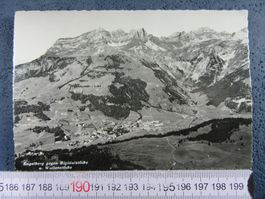 ENGELBERG GEGEN RIGIDALSTÖCKE U. WALLENSTÖCKE 1962 PANORAMA