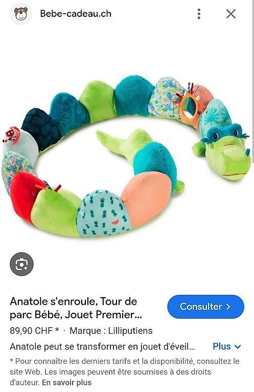 Sabbiera per bambini: Tour de parc Lilliputiens  – Usato da Versoix venduto da C0sm0p0l1t4n 2