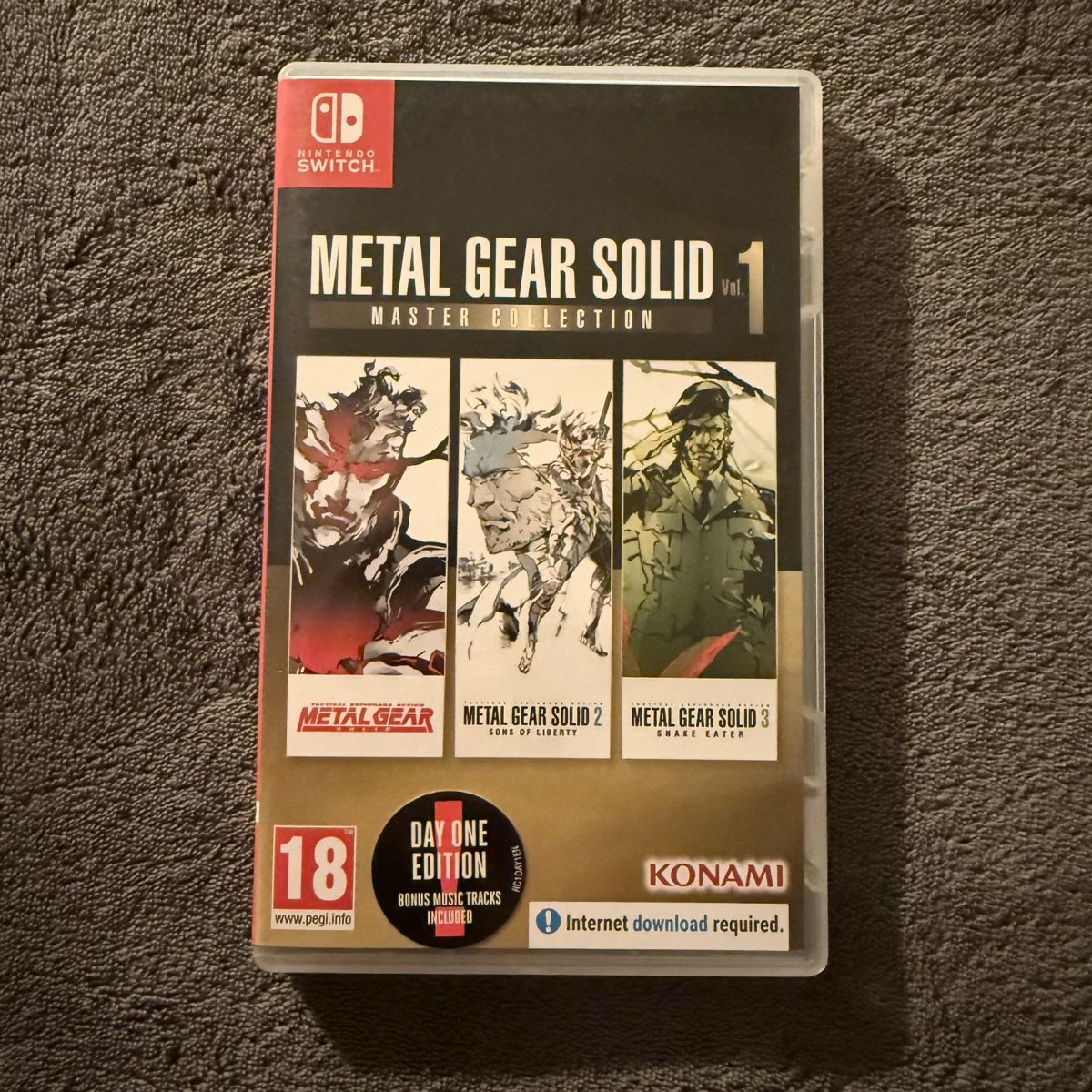 Nintendo Jeux: Metal Gear Solid Master Collection Vol 1 - Nintendo Switch – D'occasion à Territet par fil_5jwk