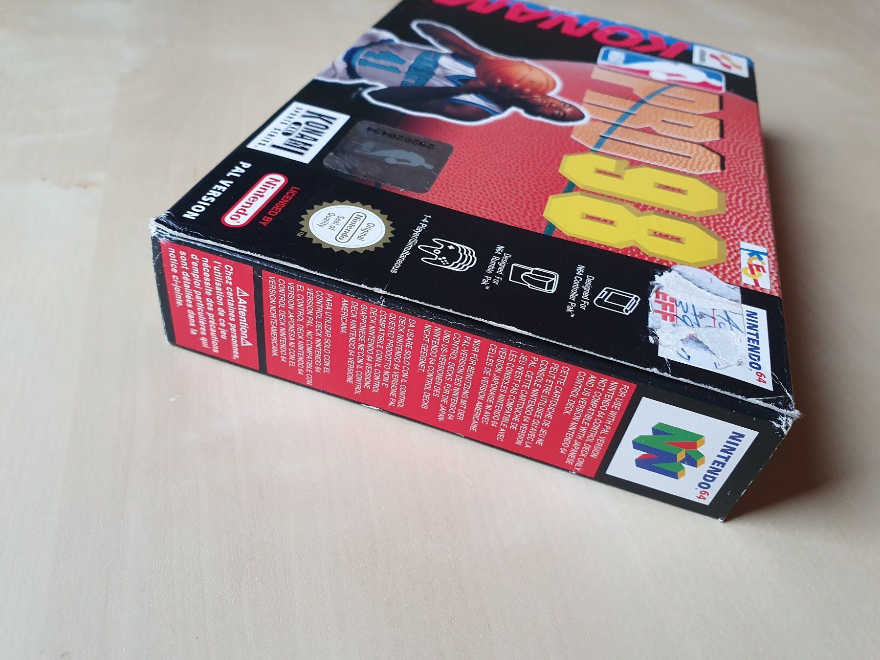 Nintendo Giochi: NBA Pro 98 – Usato da Stansstad venduto da collectorsshop 3