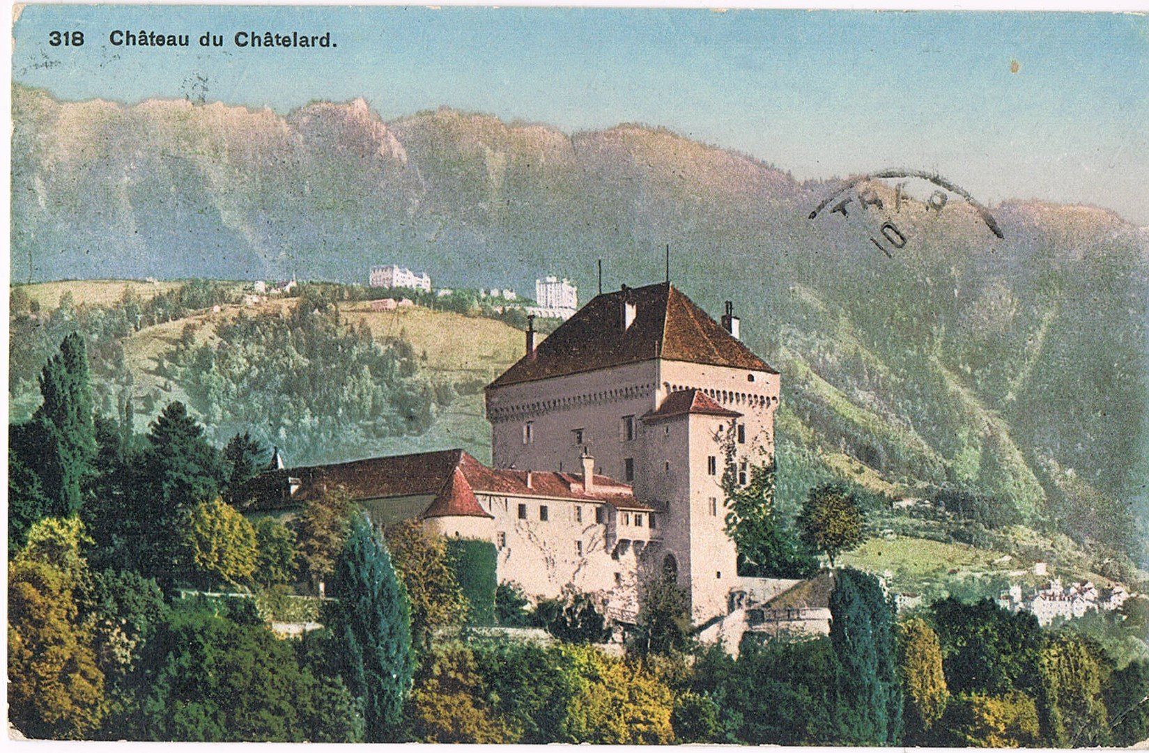 Cartes postales: Château de Châtelard – D'occasion à Buchs AG par Baerfisch
