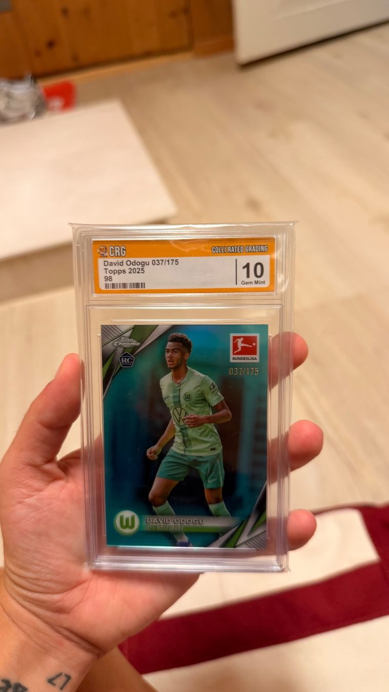 Topps Carte collezionabili: davud odogu sammelkarte – Nuovo e nell'imballaggio originale da Uznach venduto da lar_p97w