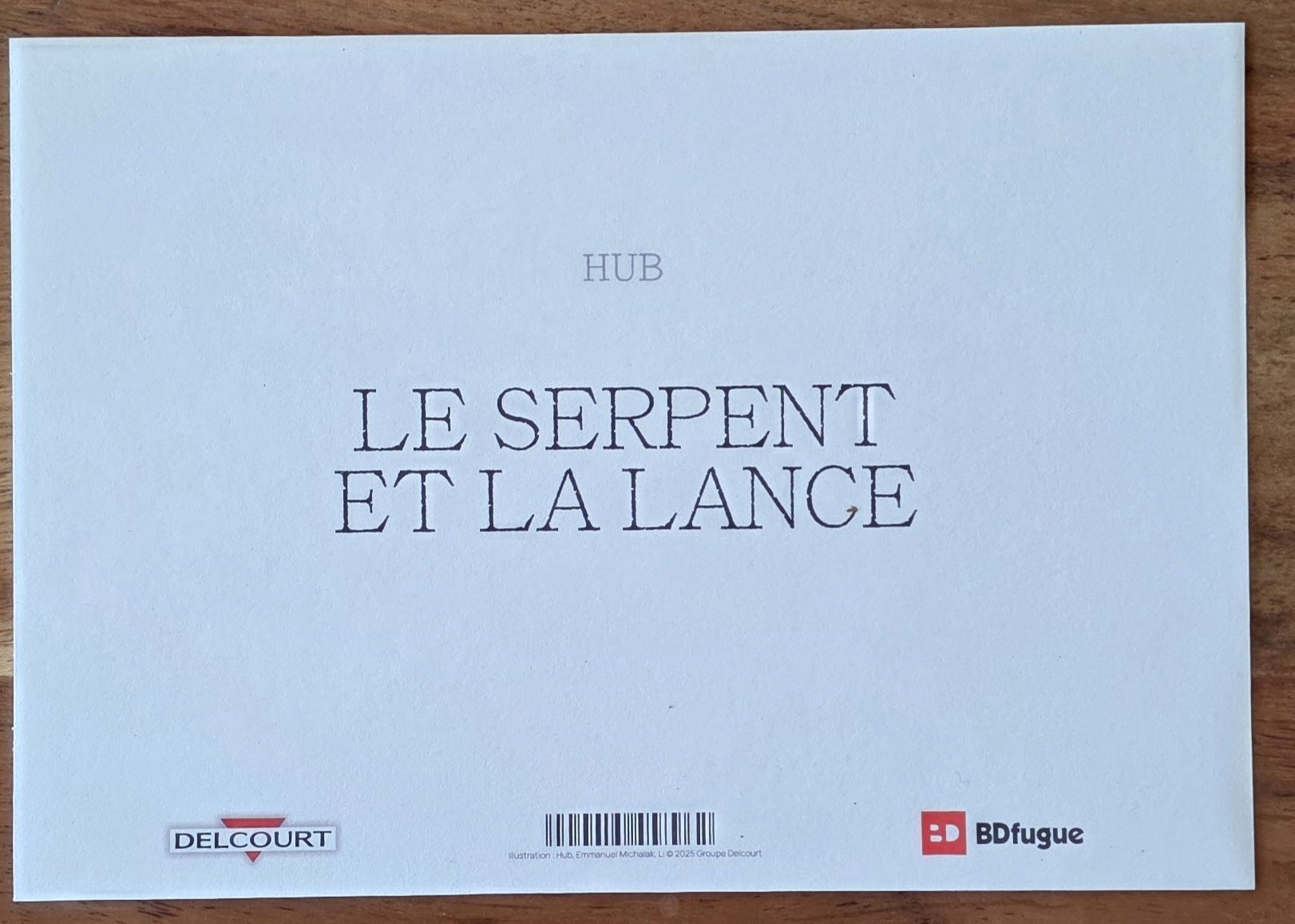 Comics: Ex-Libris Le serpent et la lance, 15X21 CM – Neu (gemäss Beschreibung) aus Dorénaz von DaWiiD 1