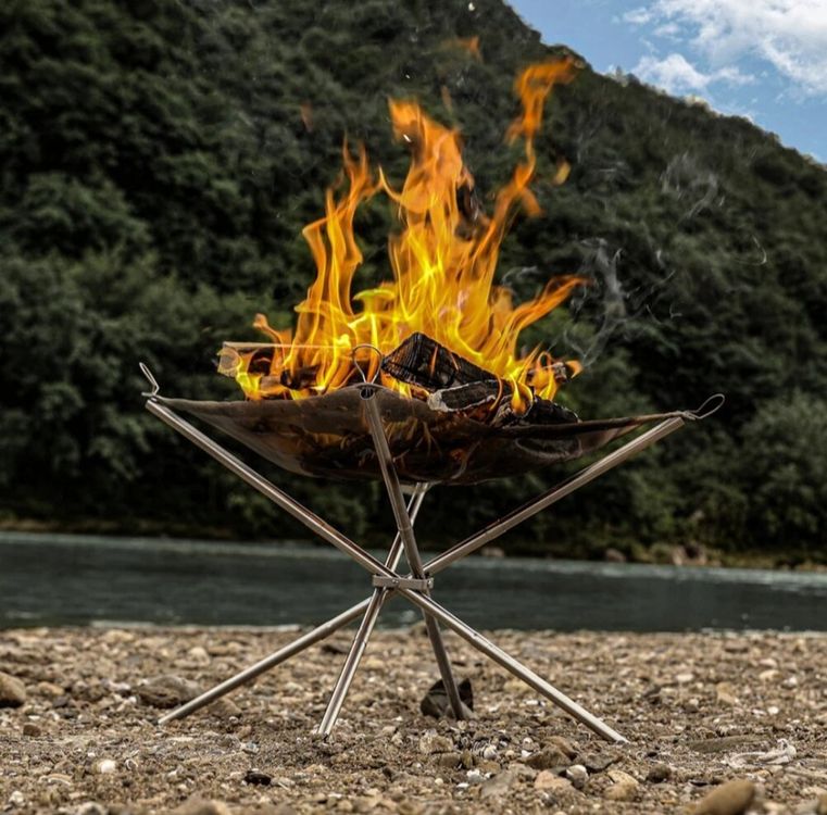 FCH Feuerstelle 70 Cm Rauchfrei Holzfeuerschale Mit