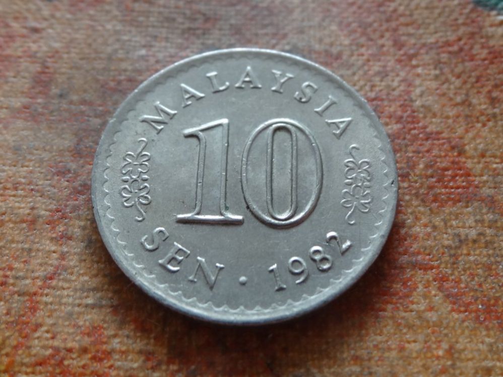 Tutti le monete: MALAISIE   10  Sen   1982  (P) – Usato da Romanel-sur-Lausanne venduto da Swift13