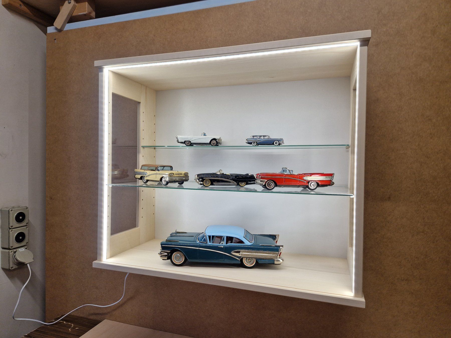 Corgi Toys Modellini d'auto: Vitrine mit Optionen zum Erweitern & Ausbauen – Nuovo (secondo la descrizione) da Heimberg venduto da h0realgood 1