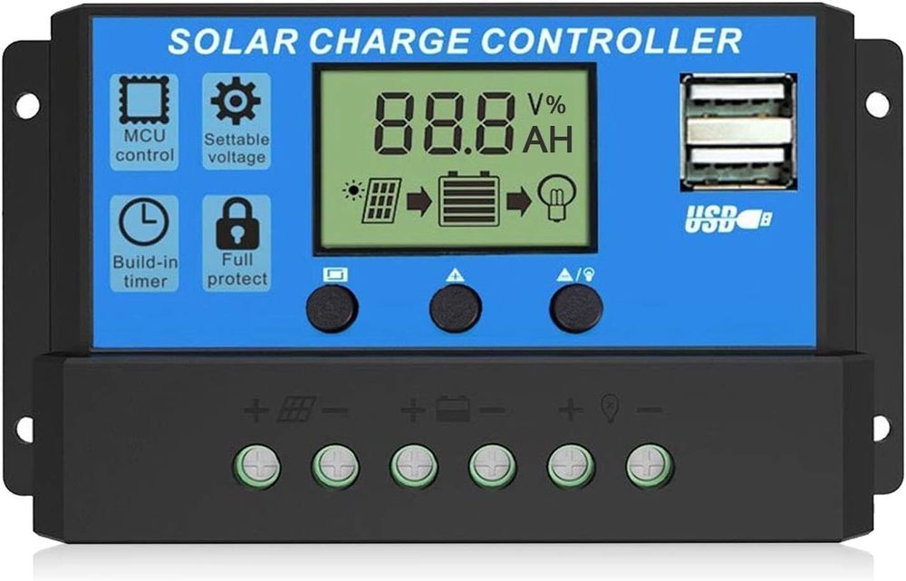Dispositivi a energia solare: 100W Solarpanel 12V Set mit 20A Regler fuer Camping Boot – Nuovo e nell'imballaggio originale da Hundwil venduto da pac_6jh8 6