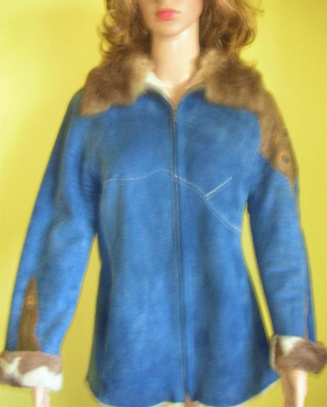 Giacche: WILDLEDER JACKE MIT BIBERPELZ GR.38 – Nuovo (secondo la descrizione) da Pfäffikon ZH venduto da Ruth8 4