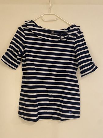 Multiblu Shirt, Grösse 36, blau-weiss gestreift