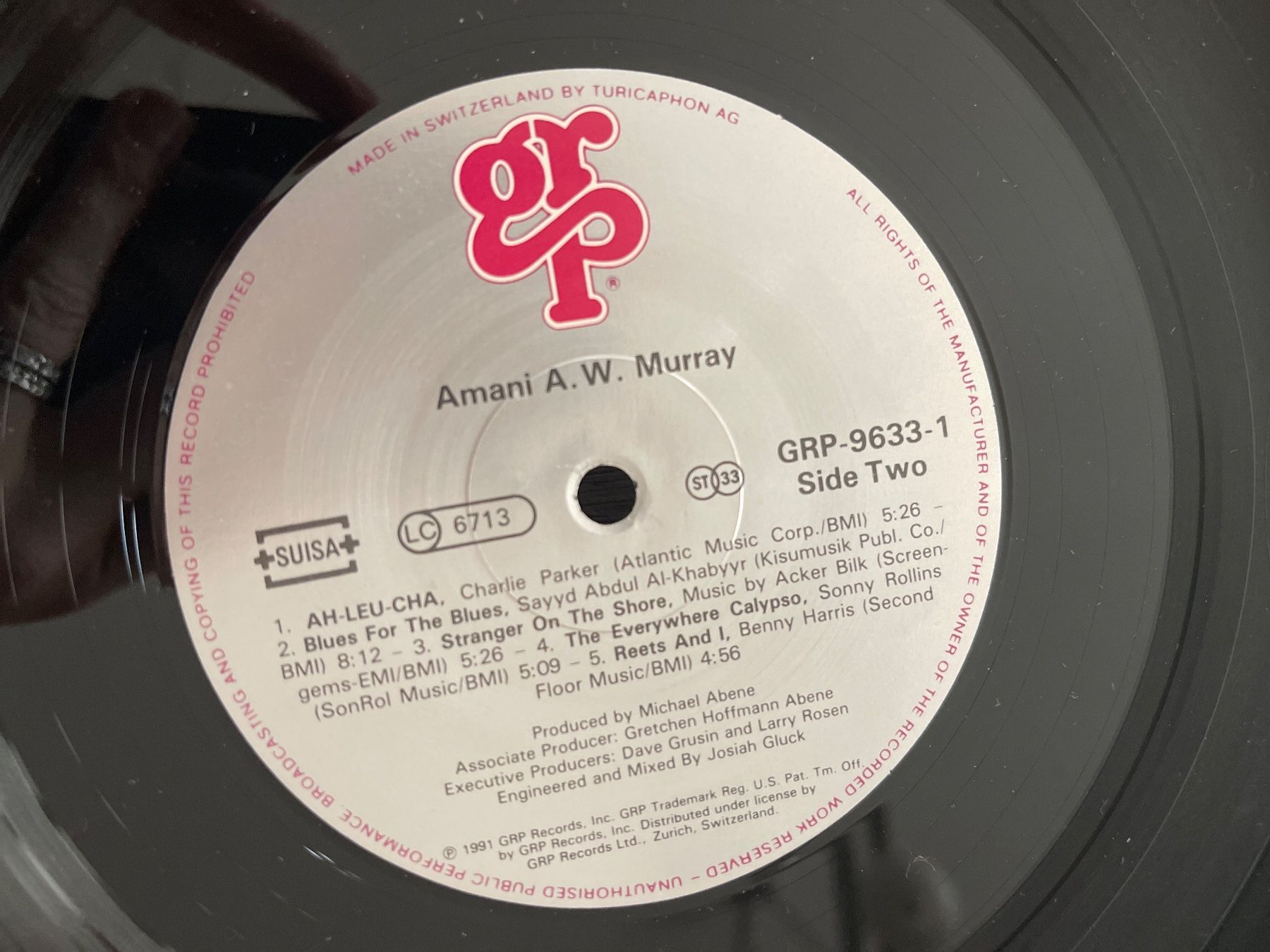 Dischi in vinile: A317/Amani A.W.-Murray – Usato da Frutigen venduto da Philippe_jsp 2