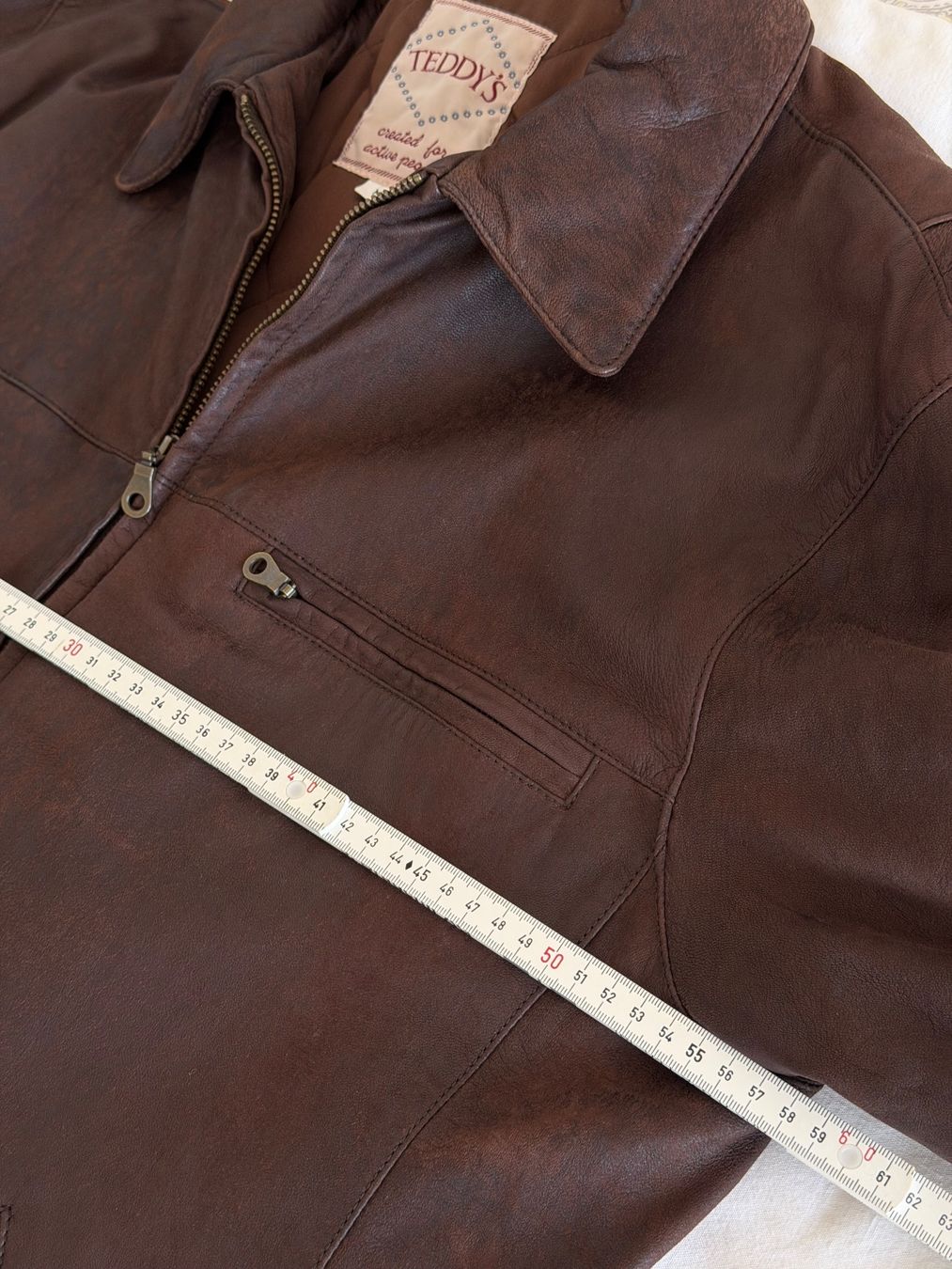 Parajumpers Jacken: Lederjacke braun M-L 50 – Gebraucht aus Wil SG von WilSG9500 4