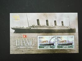 Titanic  Irland 1999 Block Erstag (A905)