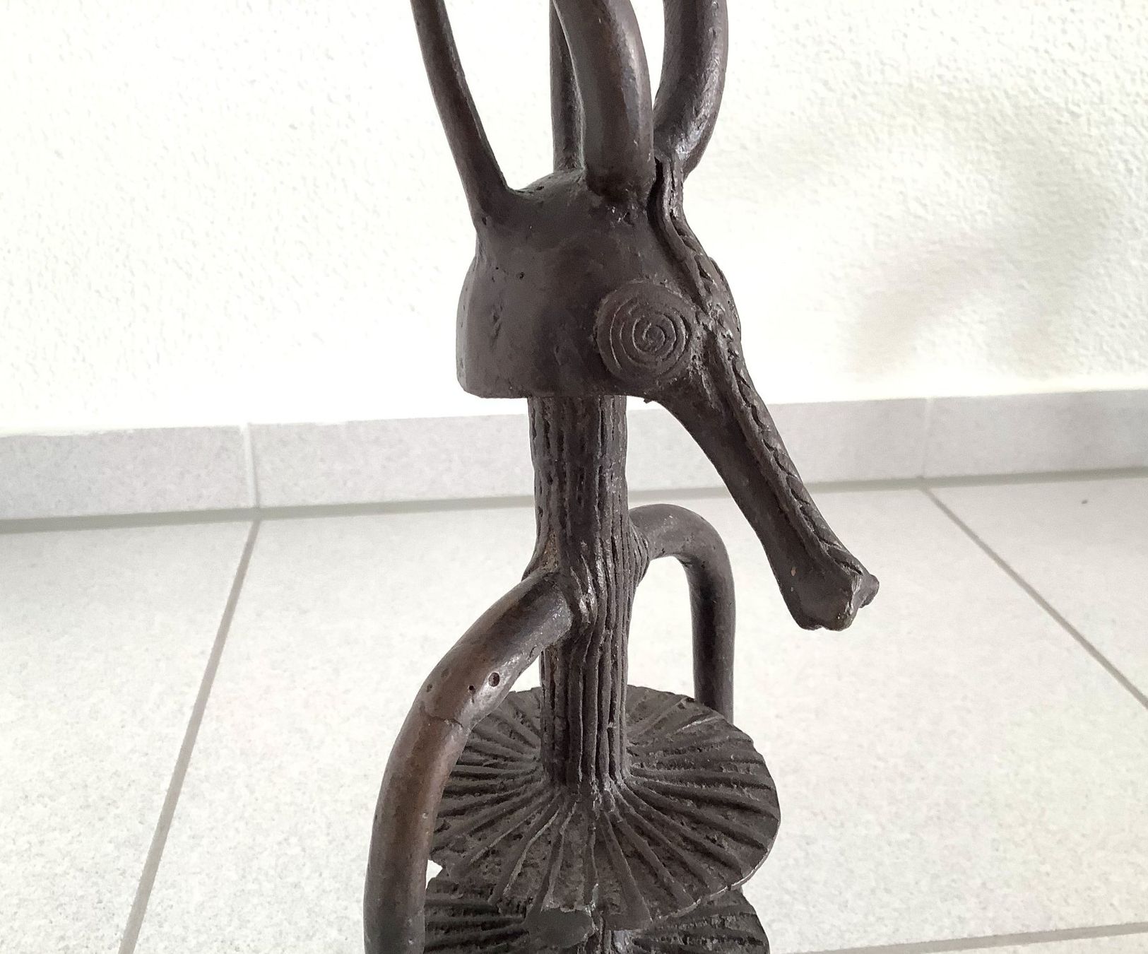 Sculture & Statue: Afrikanische Bronze-Figur aus Obervolta – Usato da Horw venduto da bgr2000 1