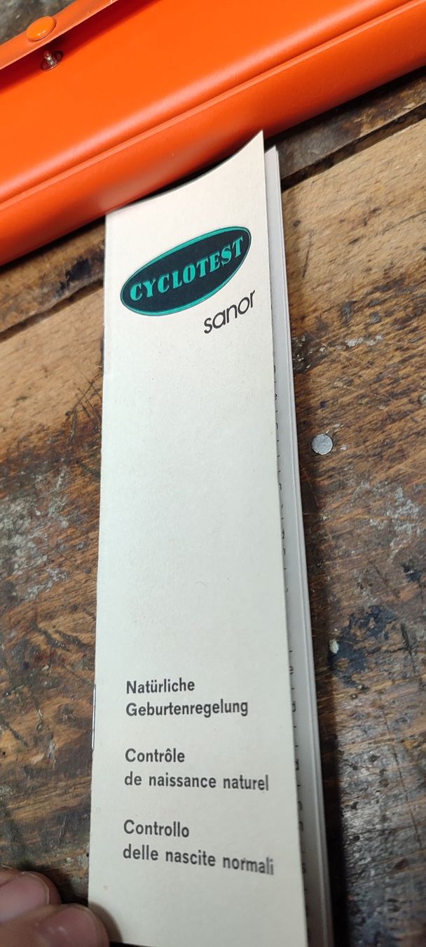 Altro per la casa: Wunderschöner alter Zykluskontrollthermometer – Usato da Gelterkinden venduto da MYSTOREFORYOU4460 6