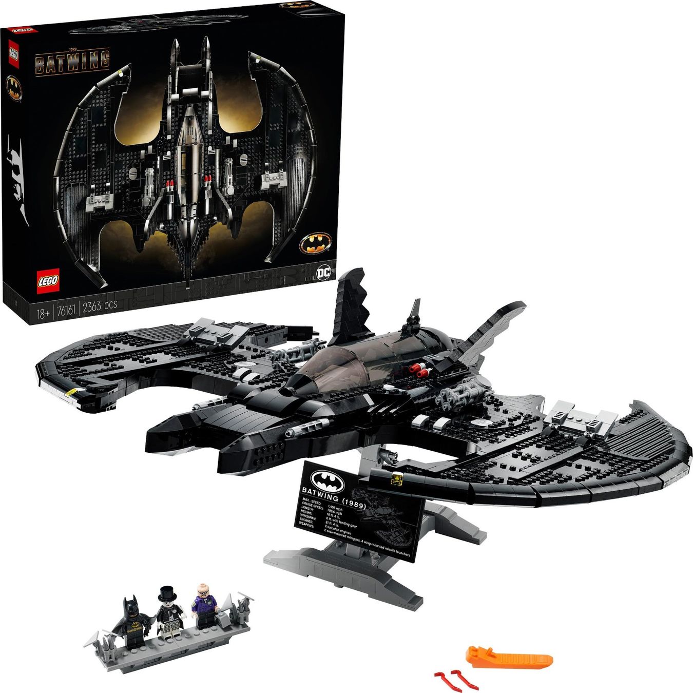 Lego Jeux de construction: LEGO DC 1989 Batwing - Neu OVP – Neuf avec emballage d'origine à Wettswil par Ardra 8