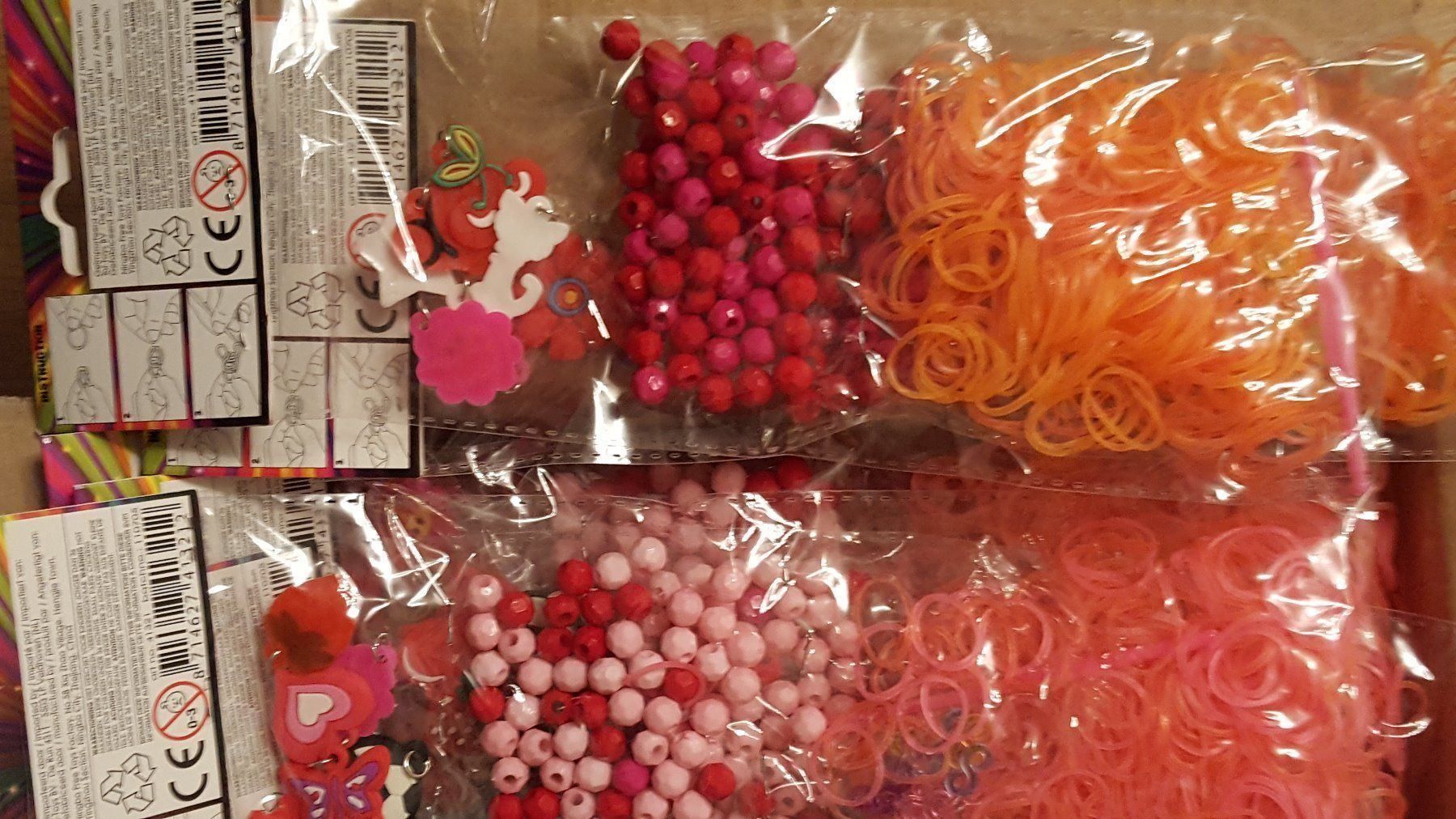 Perlen (unechte): 10 Stück - 3er Set Loom Bandli – Neu und originalverpackt aus Oberglatt ZH von Mrf808 4