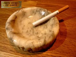 Aschenbecher vintage Echt  Alabaster