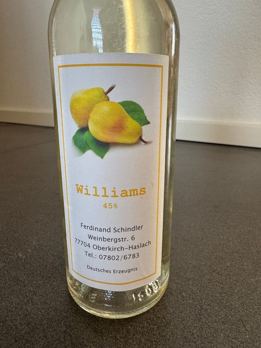 Williams Bevande alcoliche: Williams Schnaps 45% 50cl "neuwertig" ungeöffnet – Nuovo (secondo la descrizione) da Fribourg venduto da tschjoly 2