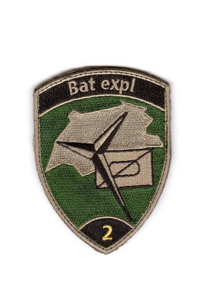 Plaketten & Abzeichen: Badge Bat expl 2 schwarz – Gebraucht aus Erlinsbach von S700