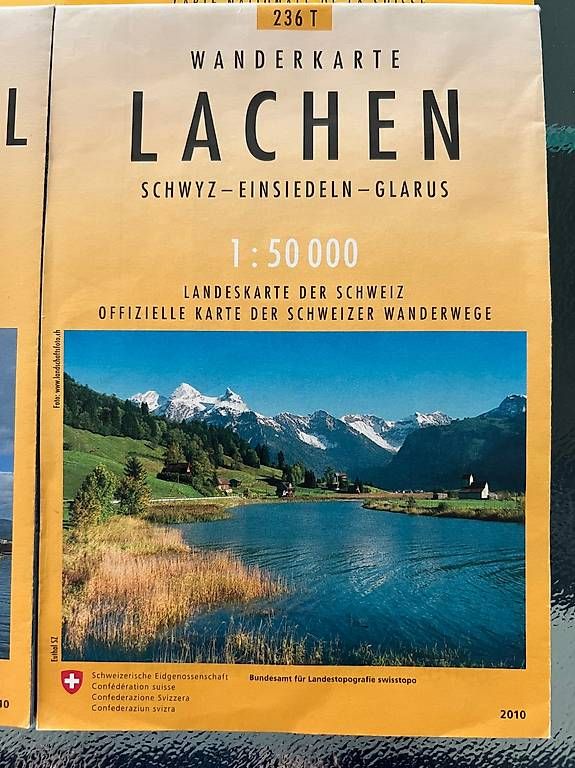 Cartine & Atlanti: Wanderkarten 1:50'000 – Usato da Allschwil venduto da Hesch13 1