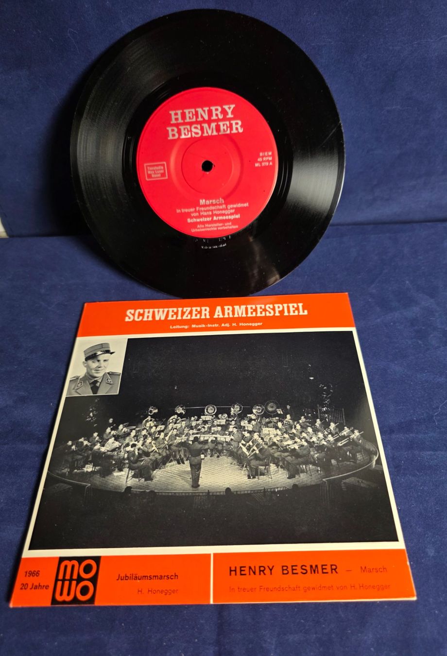 Dischi in vinile: Schweizer Armeespiel H.Honegger – Usato da Wald AR venduto da Bwaldy
