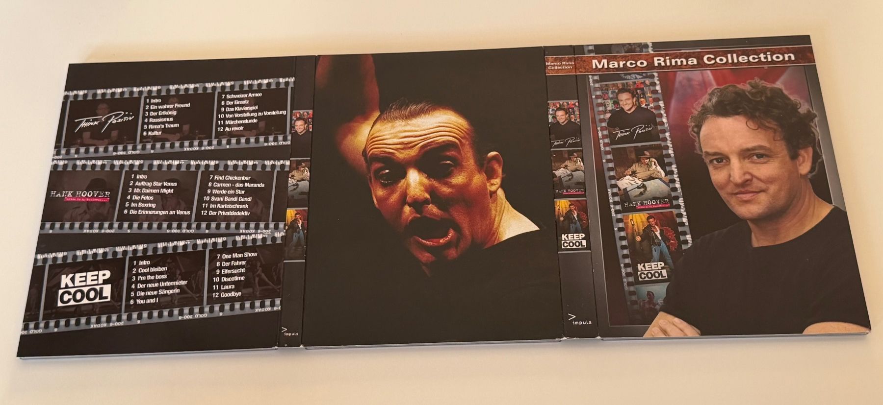 Tutti i DVDs: Marco Rima Collection - 3 DVDs - Digipack - Schweizer Humor! – Usato da Altstätten SG venduto da sheamus 3
