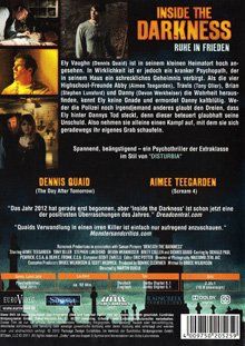 Tutti i DVDs: Inside the Darkness - Ruhe in Frieden   Originalverpackt – Nuovo e nell'imballaggio originale da Ebikon venduto da Moviefreak01 1