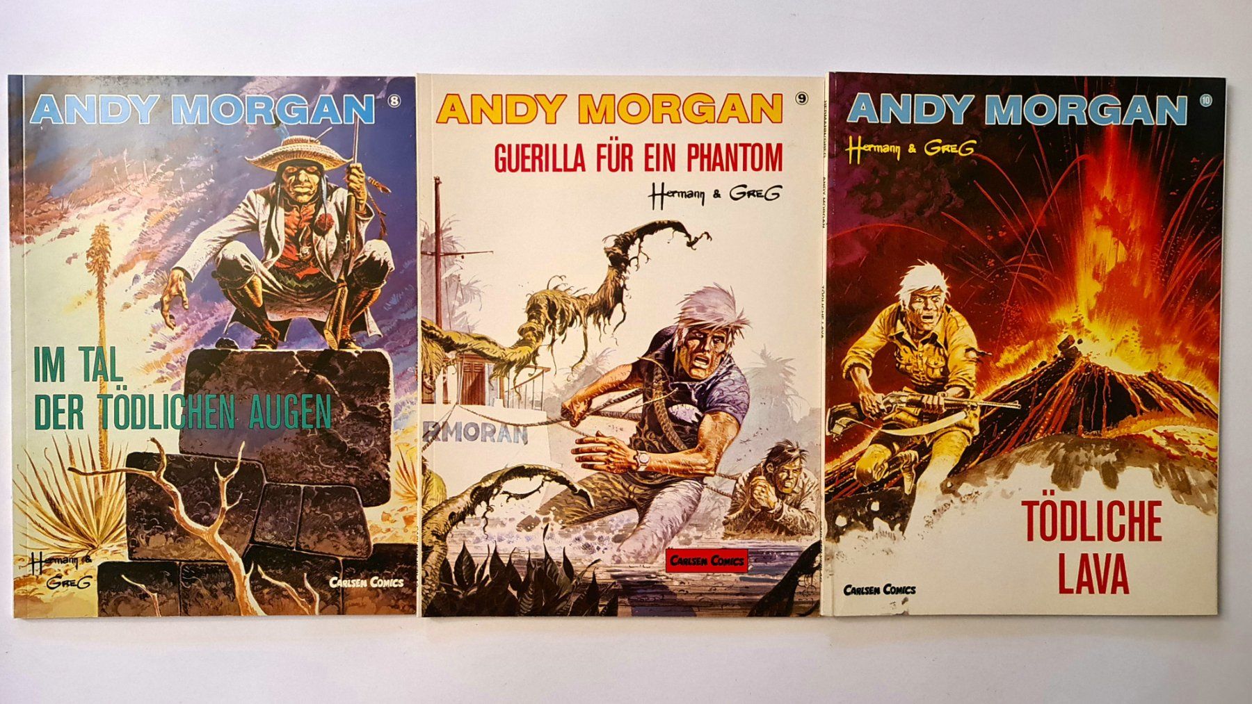 Fumetti: Andy Morgan Comic Sammlung 1-13, Carlsen Comics – Usato da Aesch BL venduto da pri_fp8t 3