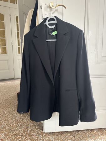 Schwarzer Blazer Gr M