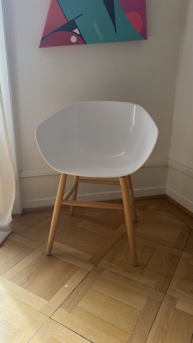 Sedie: Chaise / Fauteil design plastique / bois – Usato da Genève venduto da tan_h6b8
