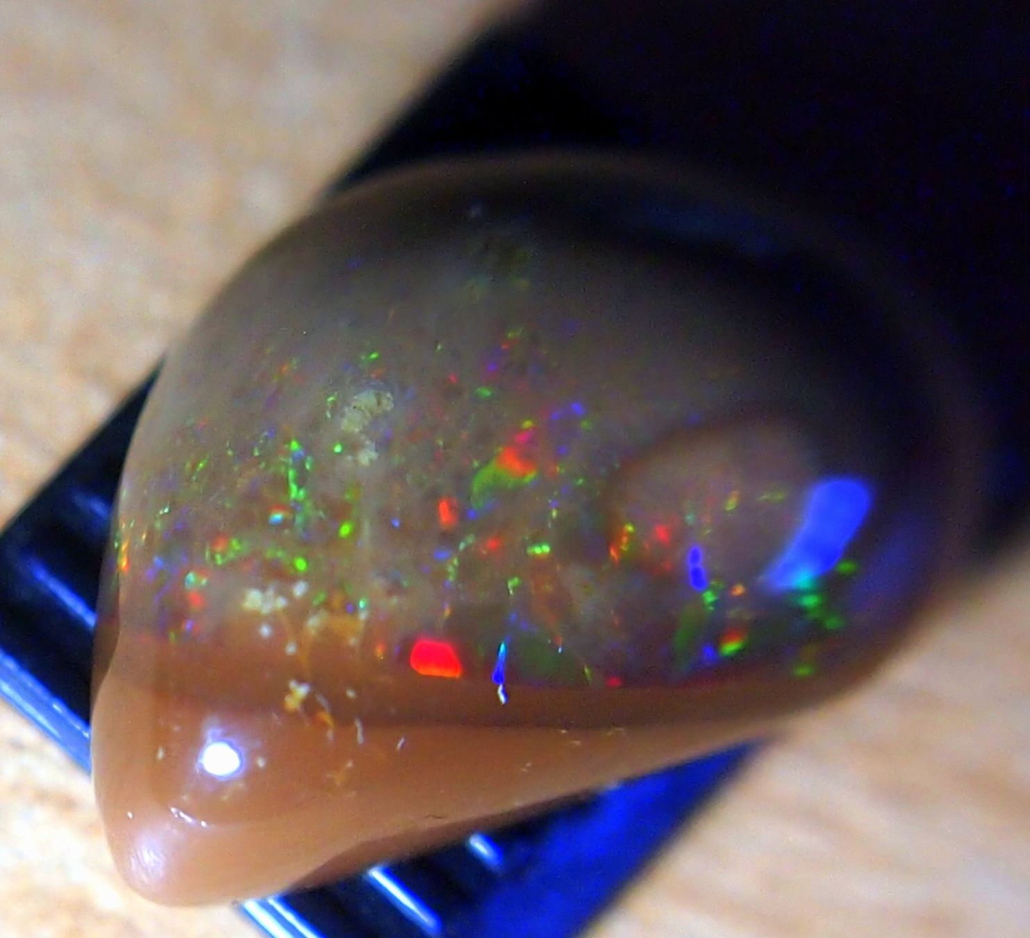 Pietre preziose: Faszinierender Opal aus Mexico – Nuovo e nell'imballaggio originale da Reinach BL venduto da rumablum 2