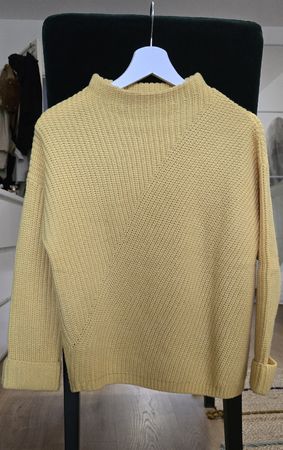 Dorothy Perkins Strickpullover, Zitronegelb, Grösse 32 🍋