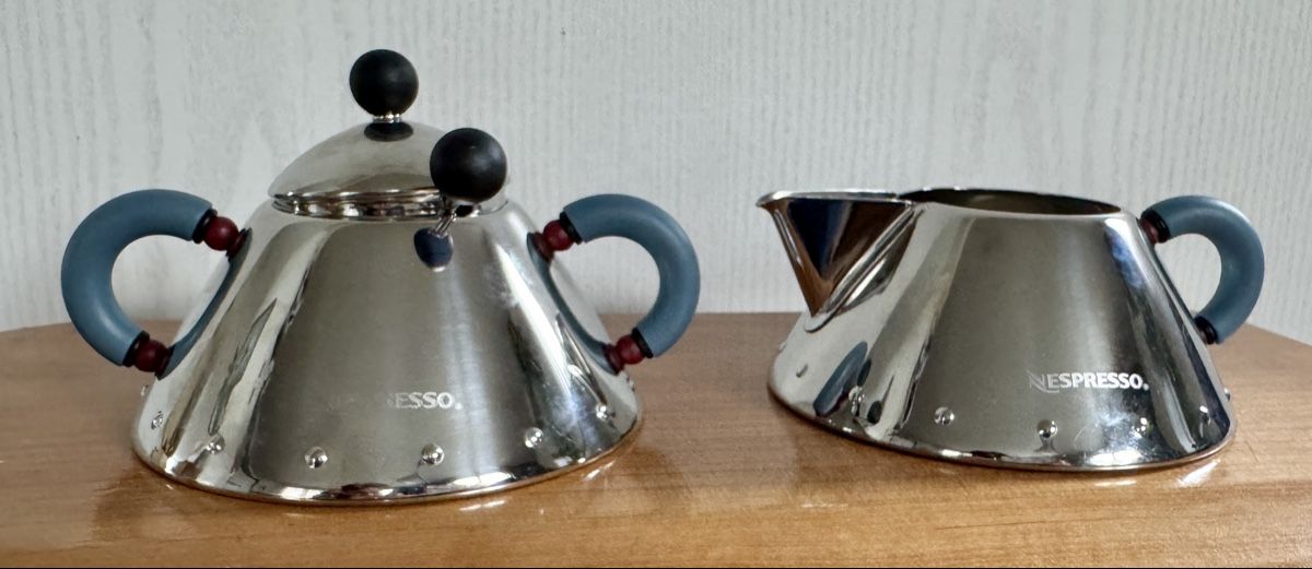 Alessi Zuccheriere: Zuckerdose & Rahmkrüglein ALESSI Nespresso – Usato da Rothrist venduto da Luckywinner 7