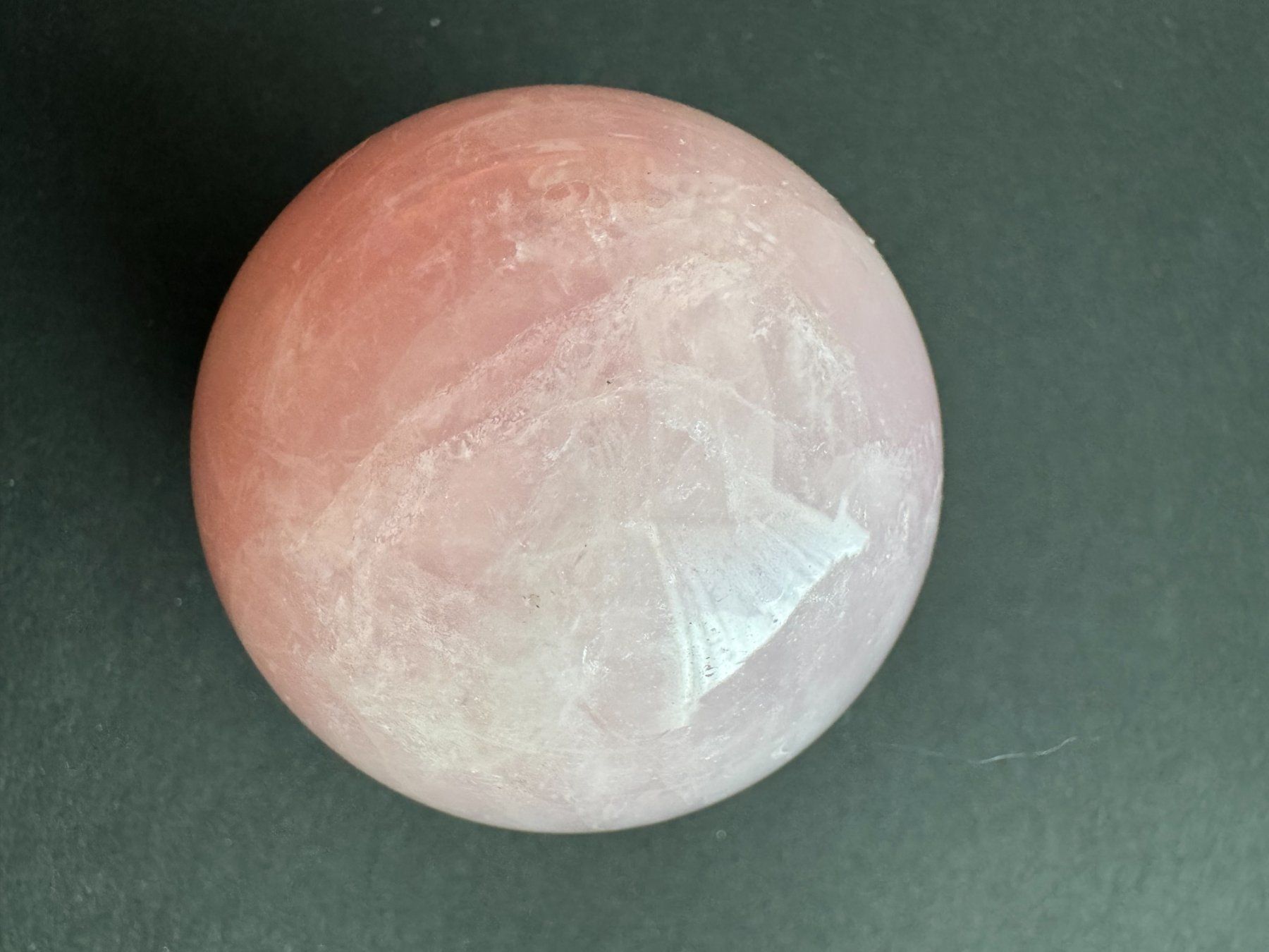 Minerali & Pietre curative: Rosenquarz Kugel aus Madagaskar, 5 cm – Nuovo (secondo la descrizione) da Siebnen venduto da Trans-Am 2