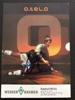 Raphael Wicky signierte Karte Werder Bremen o.tel.o 1997
