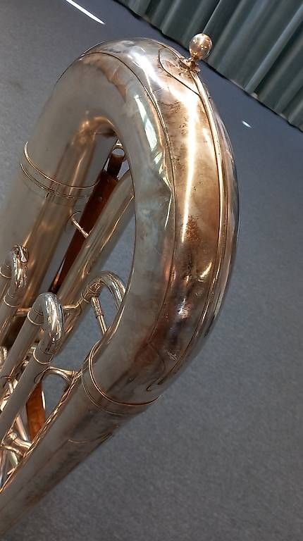 Strumenti musicali: B-Tuba Besson New Standard, versilbert 3 Ventil – Usato da Uster venduto da mus_t2bq 4