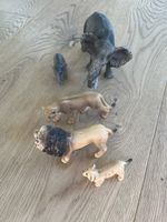 Schleich Set Löwen- & Elefantenfamilie