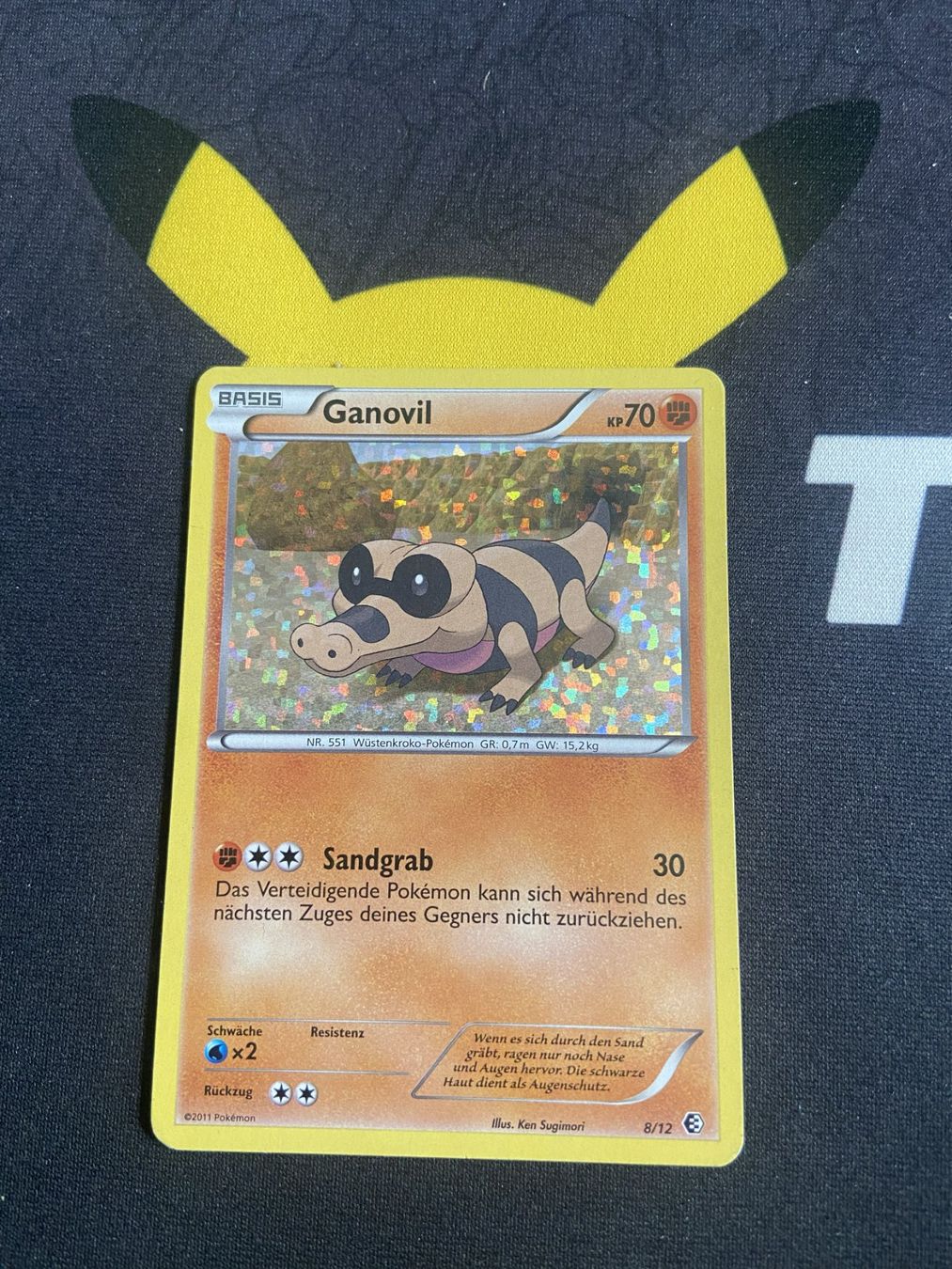 Cartoline: Ganovil Holo Mc Donalds 2011 – Usato da Reinach BL venduto da Sobek96