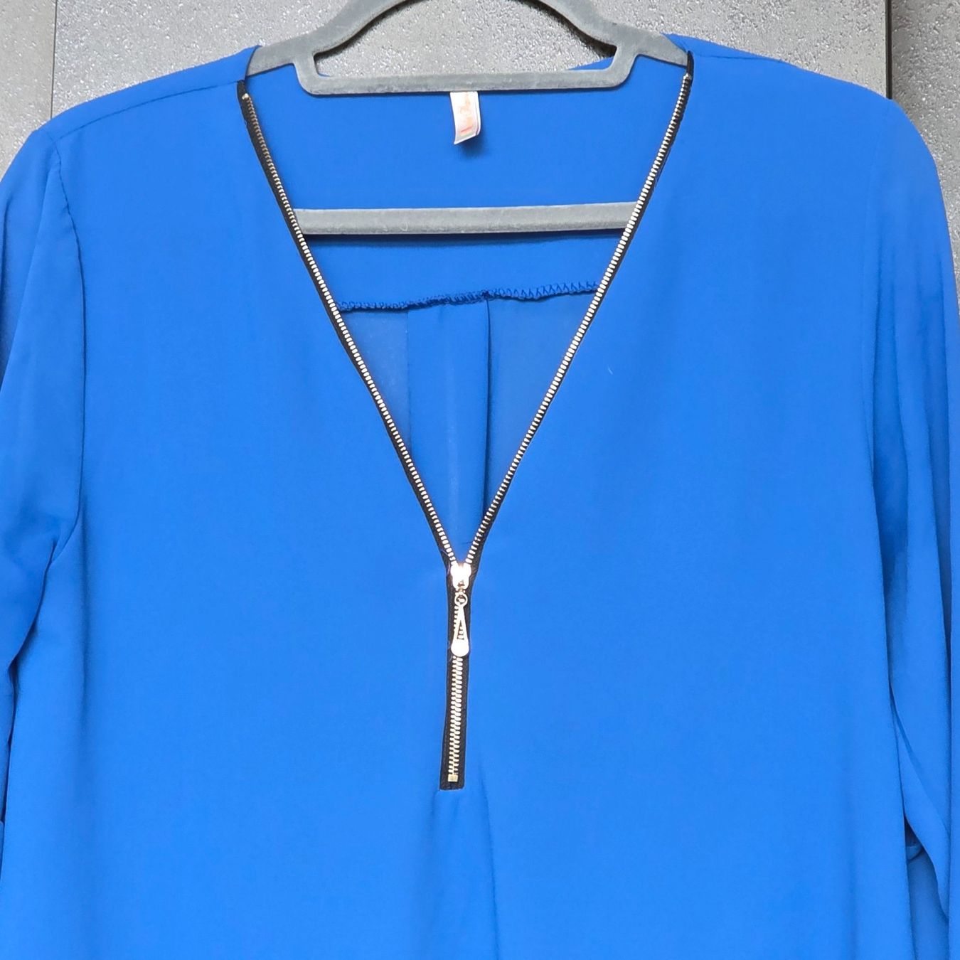 Blusen: 🐸 BLUSE / TUNIKA ROYALBLAU M – Gebraucht aus Môtier (Vully) von Frogs 3