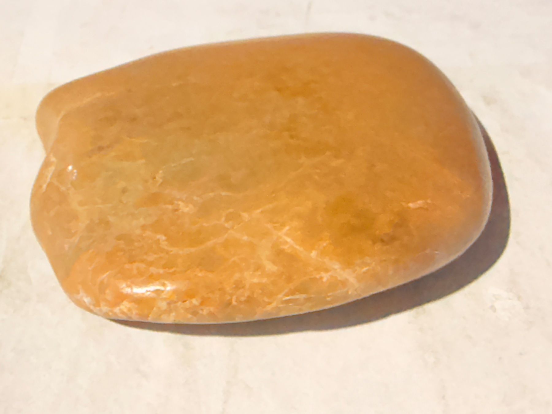Mineralien & Heilsteine: Jaspis in warmem rotbraun. 122g. Heil-oder Massagestein! – Neu und originalverpackt aus Zuerich von SonderArt-Wertgut