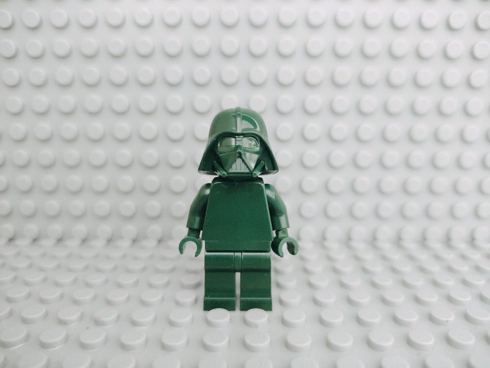 Lego Star Wars Minifigur Darth Vader Prototype dunkelgrün | Kaufen auf ...