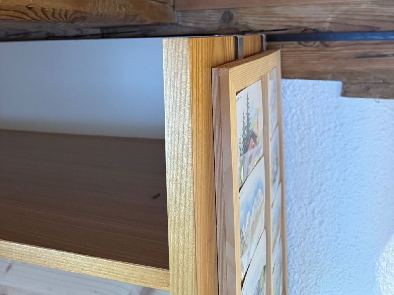 Allestimento di negozi e stand fieristici: Postkartenständer Holz 2 Stück handgemacht – Usato da Elm venduto da elm_ferienregion 1
