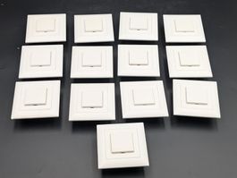 Feller EDIZIOdue Set 13 Stück Schalter Schema 3