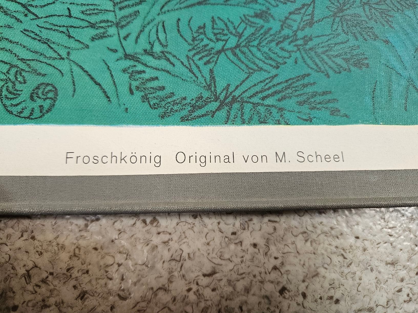Foto & Immagini: Froschkönig Schulwandbild Märchenbild Nostalgie – Usato da Urdorf venduto da Colina 5