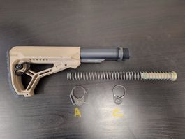 AR-15 Hinterschaft Kit - Komplett Upgrade Set - Top Zustand!