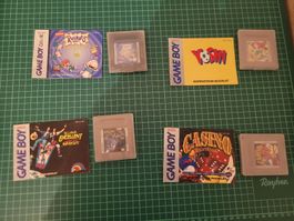 Game Boy Lot - Rugrats, Yoshi, Casino FunPak & More!
