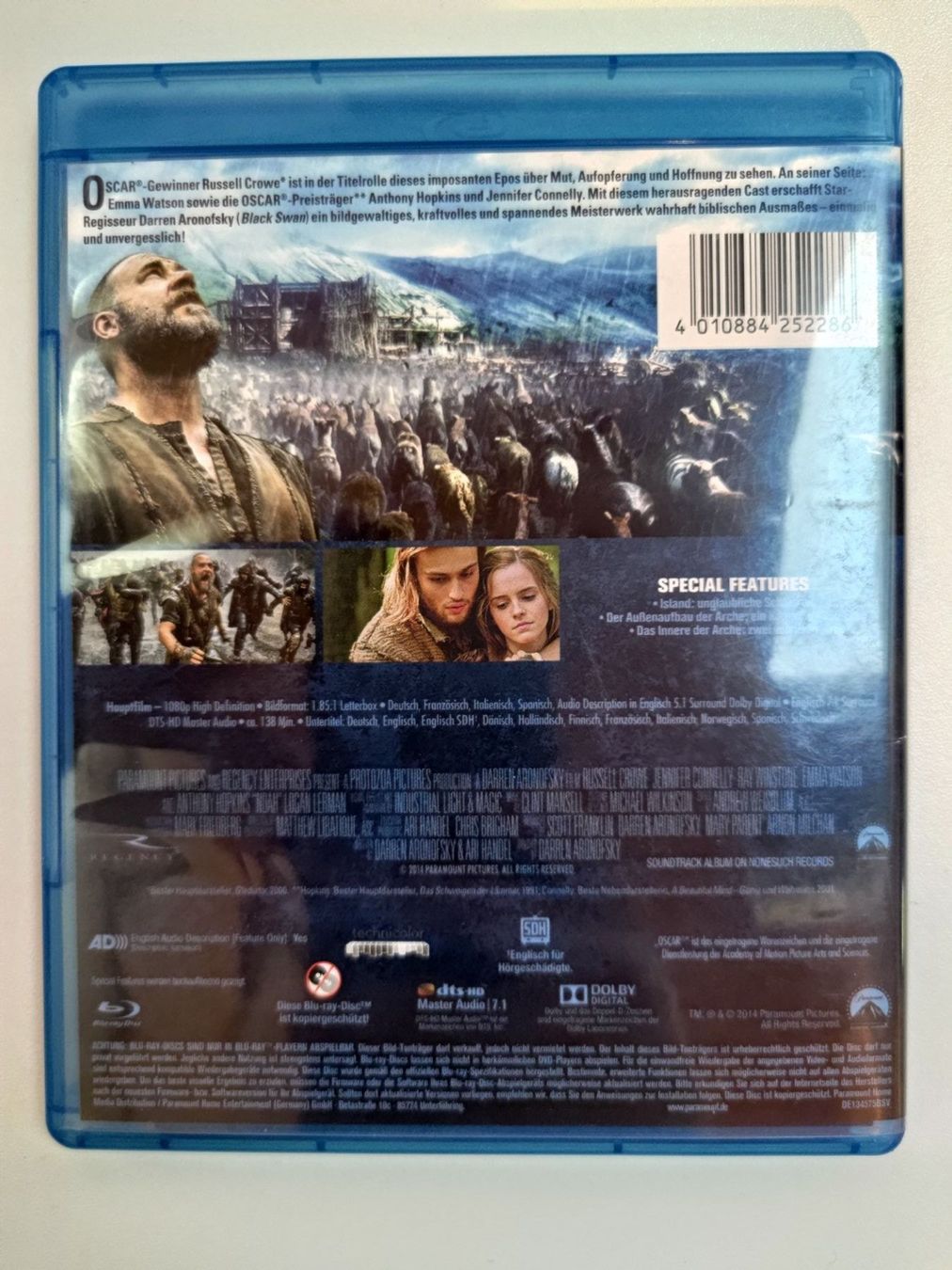 Tutti i DVDs: Noah – Usato da Liestal venduto da Kratzilla 2