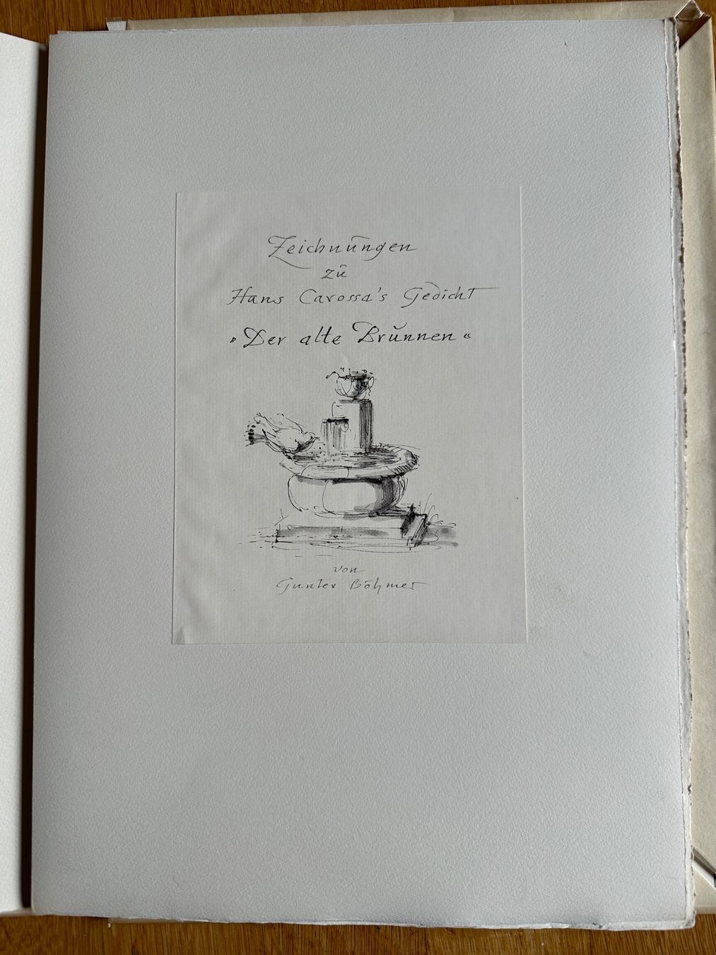 Libri: Hans Carossa: Der alte Brunnen. – Usato da Zürich venduto da allp 7